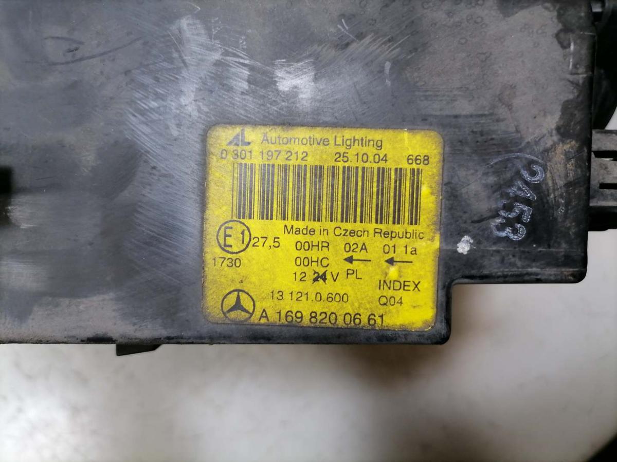 Mercedes A Klasse W169 original Scheinwerfer vorn rechts Halogen H7 Bj.2004